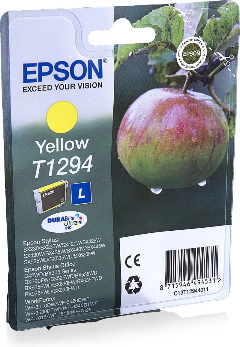 T12944010 Inktcartridge - Geel by Epson in Yellow – product photo