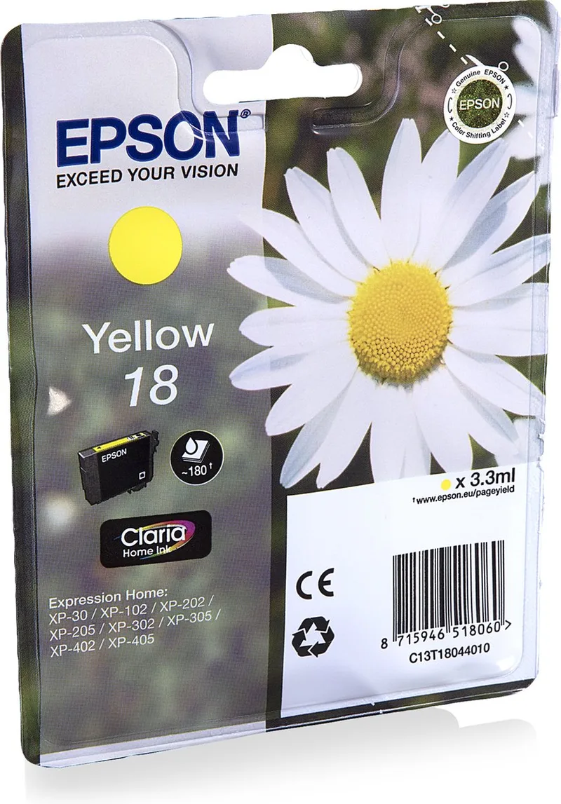 T1804 - Inktcartridge / Geel by Epson in Yellow – product photo