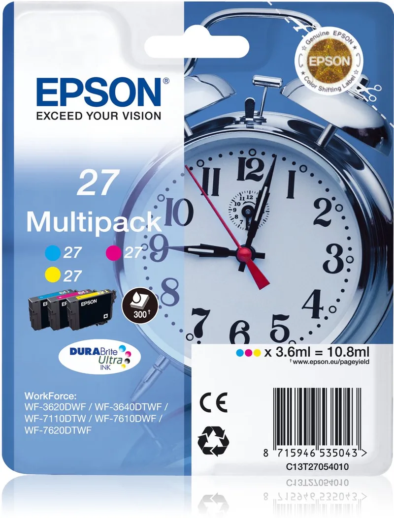 T2705 - Inktcartridge / Multipack von Epson in Kleur – Produktfoto