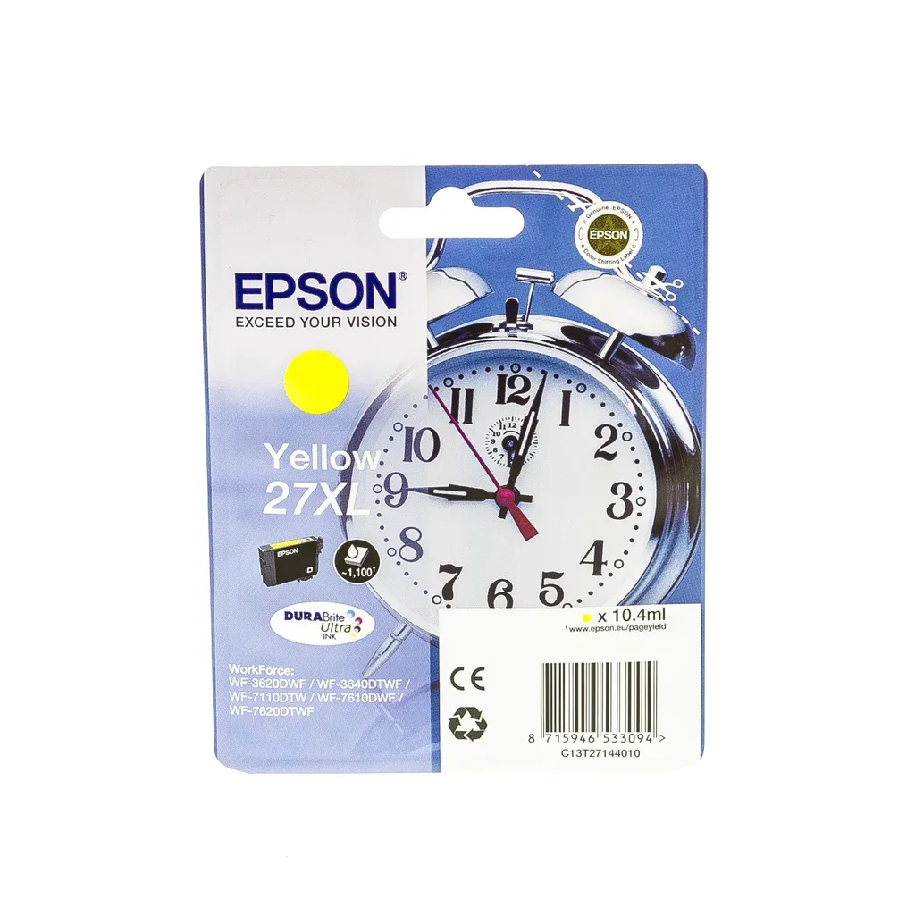 Epson 27XL Blækpatron Gul T2714 N/A fra Epson – produktbillede