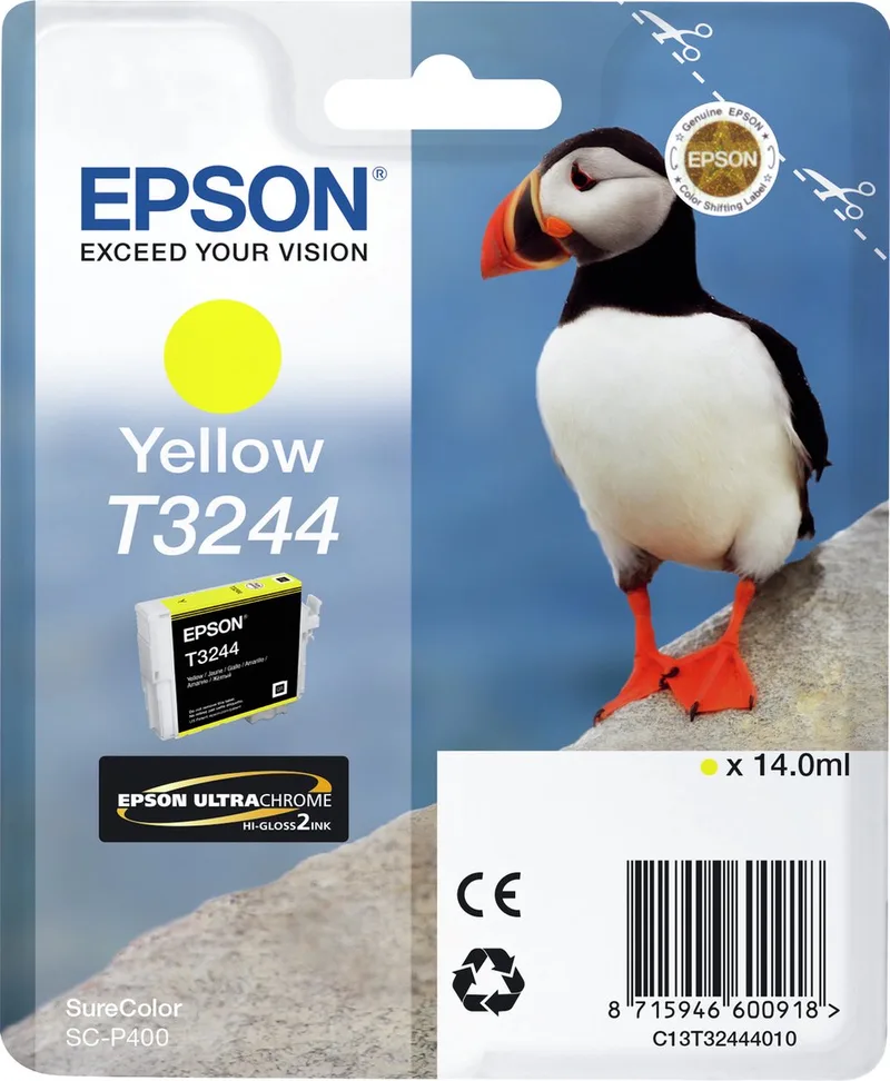 T3244 inkt cartridge by Epson in Yellow – product photo