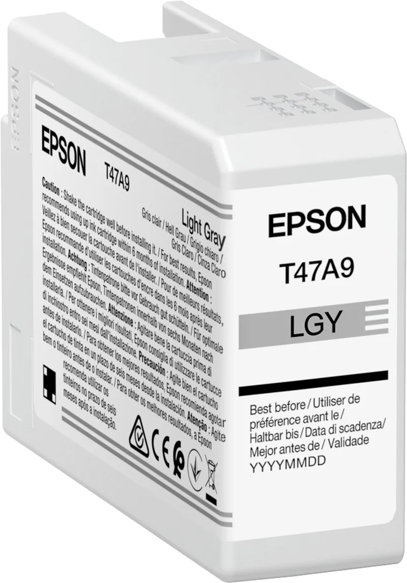 T47A9 - 50 ml - lichtgrijs - origineel - inktcartridge - voor SureColor SC-P900 de Epson en Gris clair – photo produit