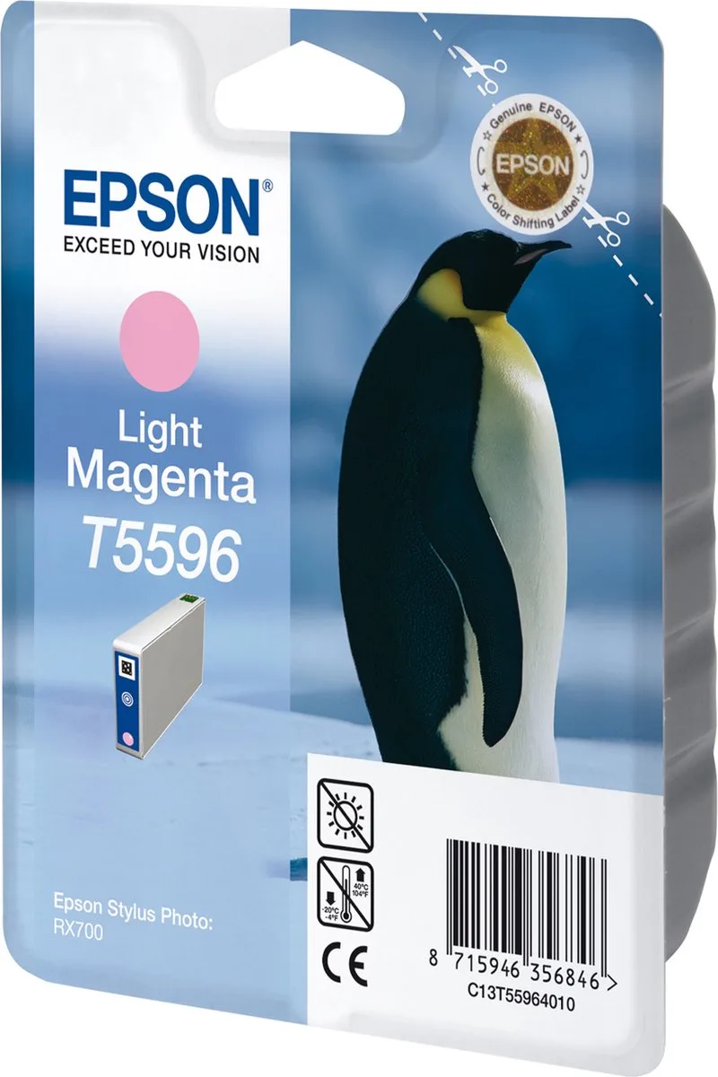 T5596 - Inktcartridge / Magenta by Epson in Magenta – product photo