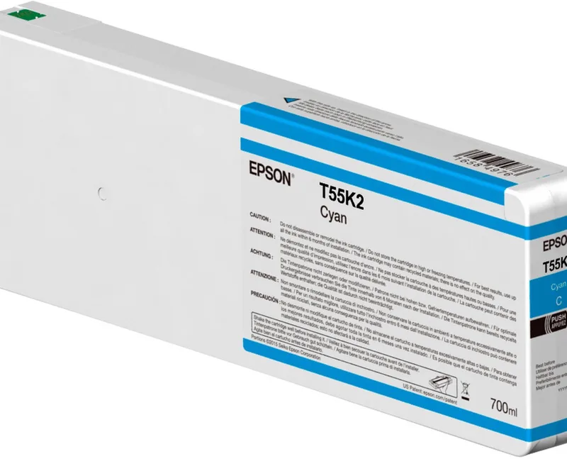 T55K200 inktcartridge 1 stuk(s) Origineel de Epson en Cyaan – photo produit