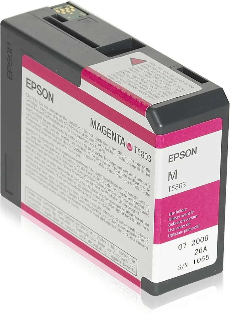 T5803 - Inktcartridge / Magenta by Epson in Magenta – product photo