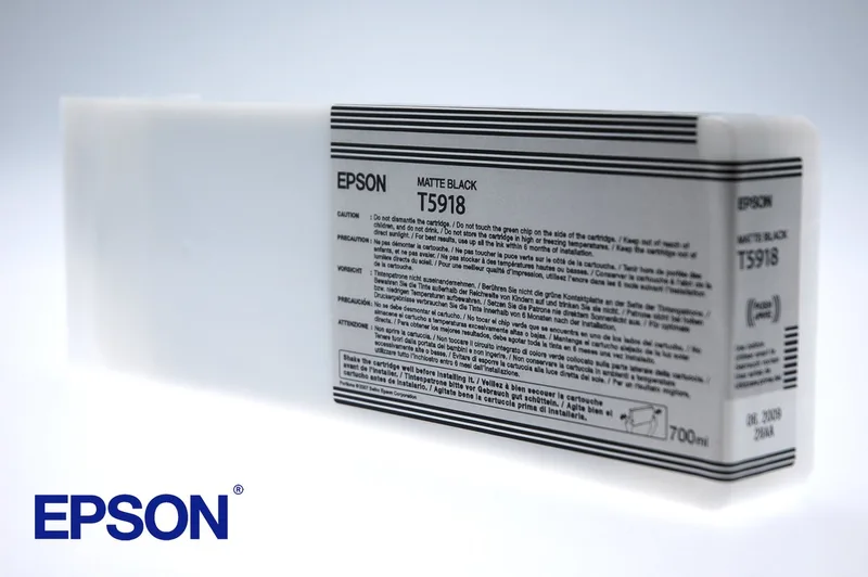 T5918 - Inktcartridge / Foto Mat de Epson en Noir – photo produit