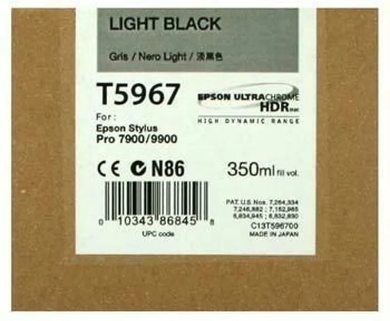 T5967 - Inktcartridge / Zwart von Epson in Schwarz – Produktfoto