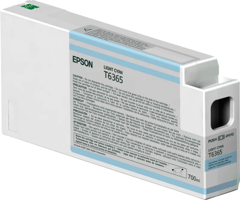 T636500 - Inktcartridge / Licht by Epson in Cyaan – product photo