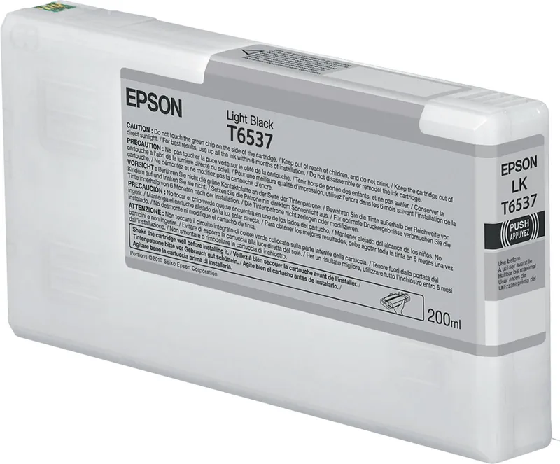T6537 - Inktcartridge / Foto Licht de Epson en Noir – photo produit