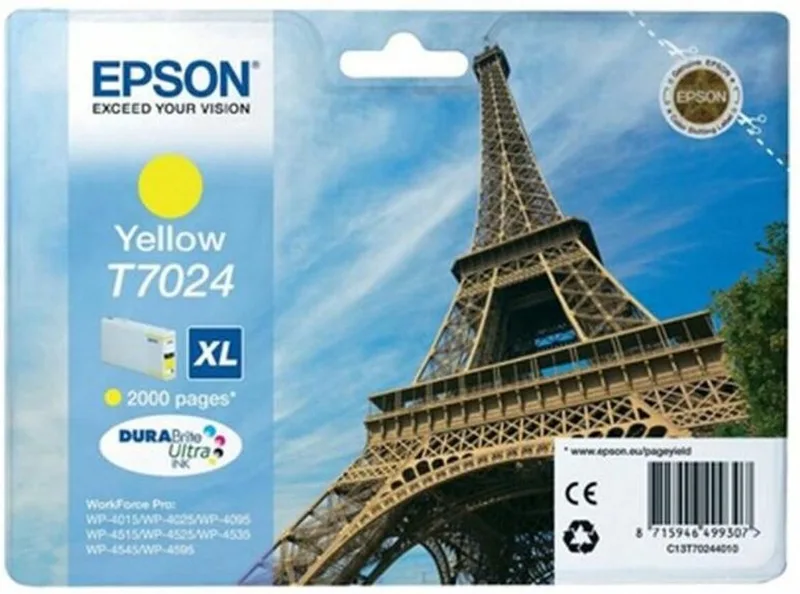 T7024 - Inktcartridge / Geel by Epson in Yellow – product photo