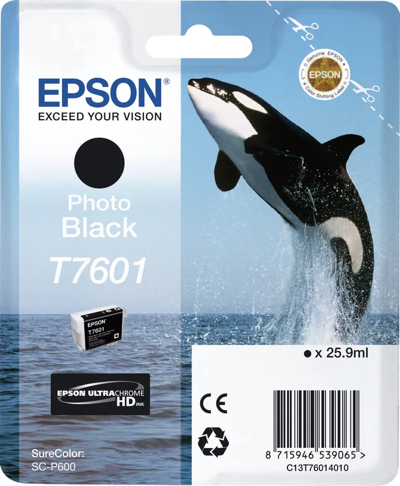T7601XL - Inktcartridge / Foto / Hoge Capaciteit de Epson en Noir – photo produit