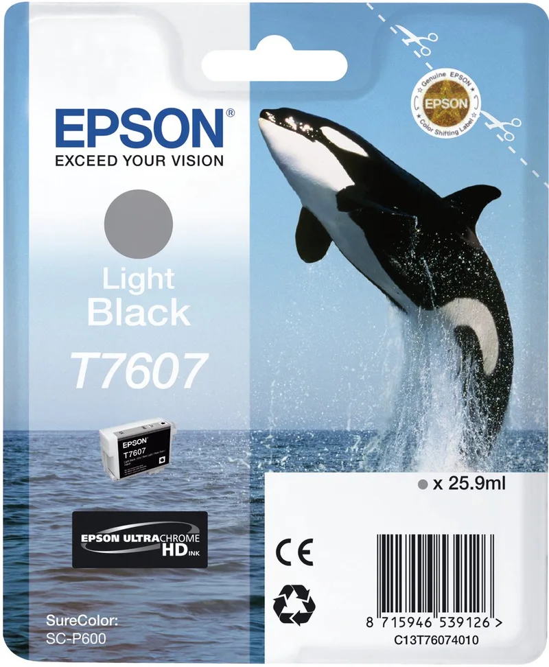T7607XL - Inktcartridge / Licht / Hoge Capaciteit de Epson en Noir – photo produit