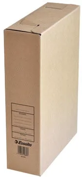 archiefdoos, folio, bruin, pak van 25 stuks by Esselte – product photo