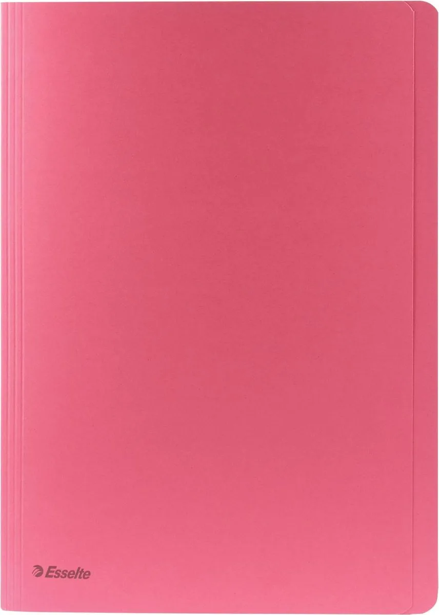 dossiermap roze, ft 4 stuks fra Esselte i A4 – produktbillede