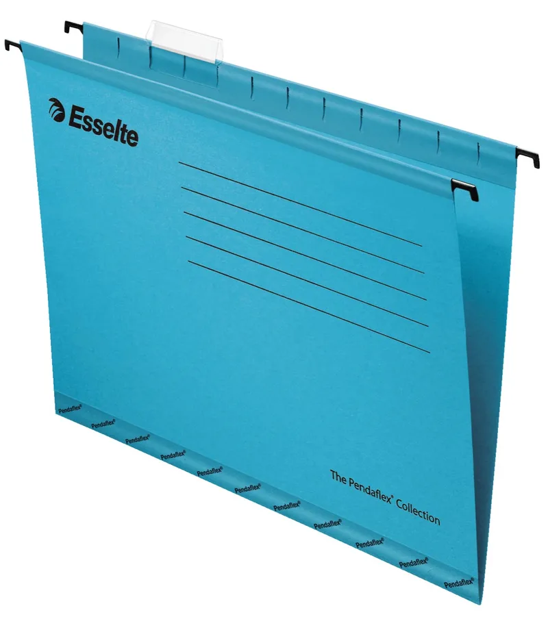 hangmappen voor laden Classic tussenafstand 330 mm, blauw, doos van 25 stuks de Esselte – photo produit