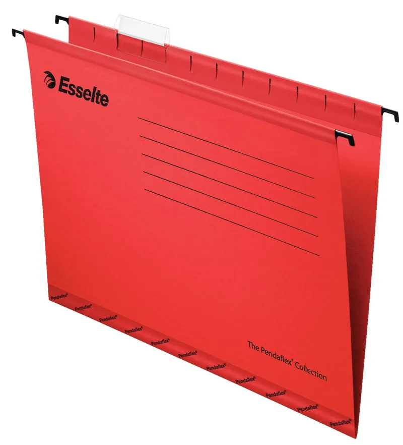 hangmappen voor laden Classic tussenafstand 330 mm, rood, doos van 25 stuks von Esselte – Produktfoto