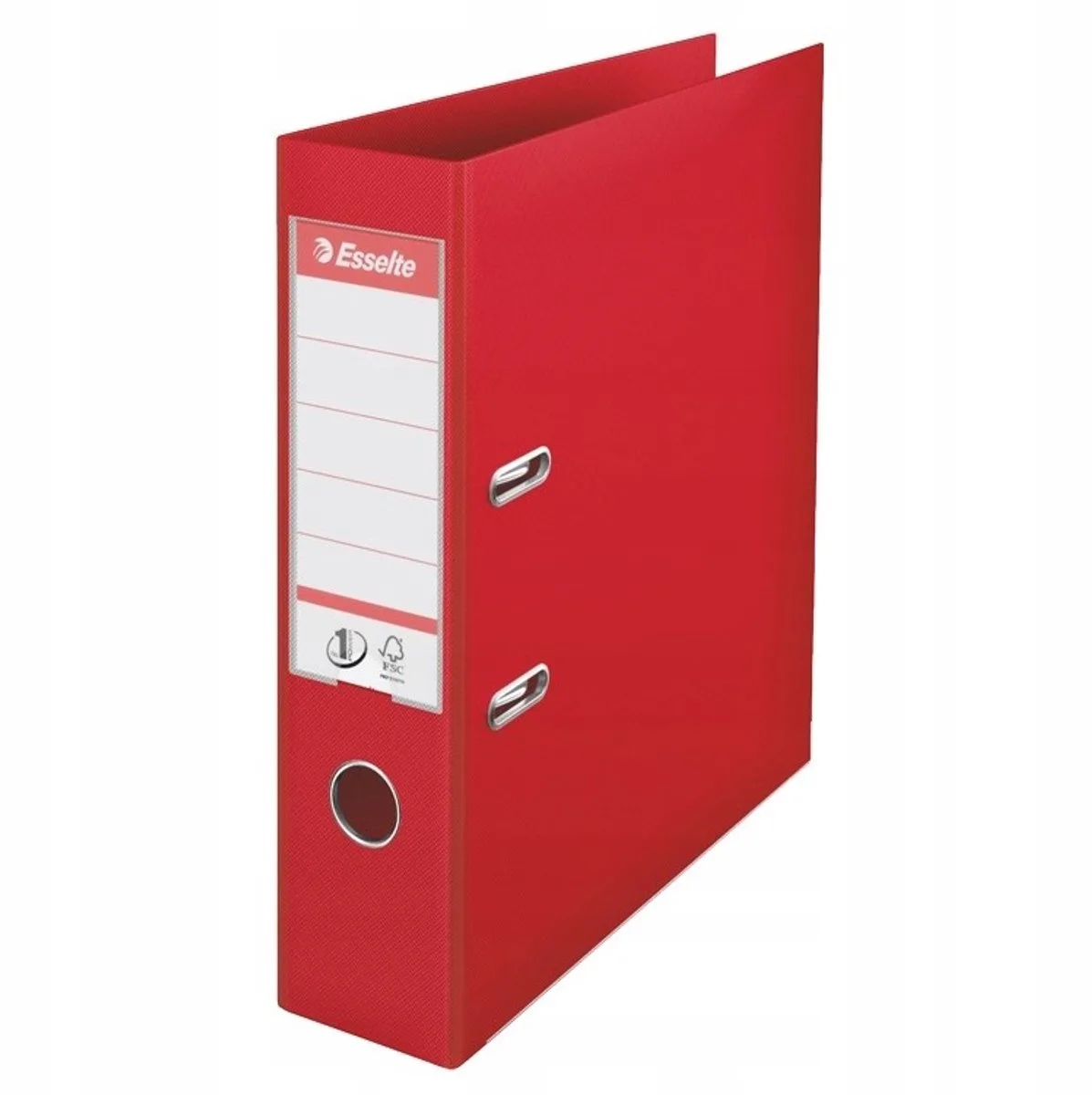 No.1 Power Ringband A4 75mm Rood fra Esselte – produktbillede