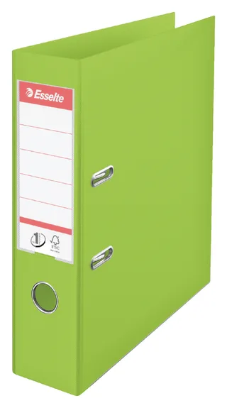 Ordner Esselte No.1 Power VIVIDA 75mm 30% gerecycled PP folie groen by Esselte – product photo 1 of 6