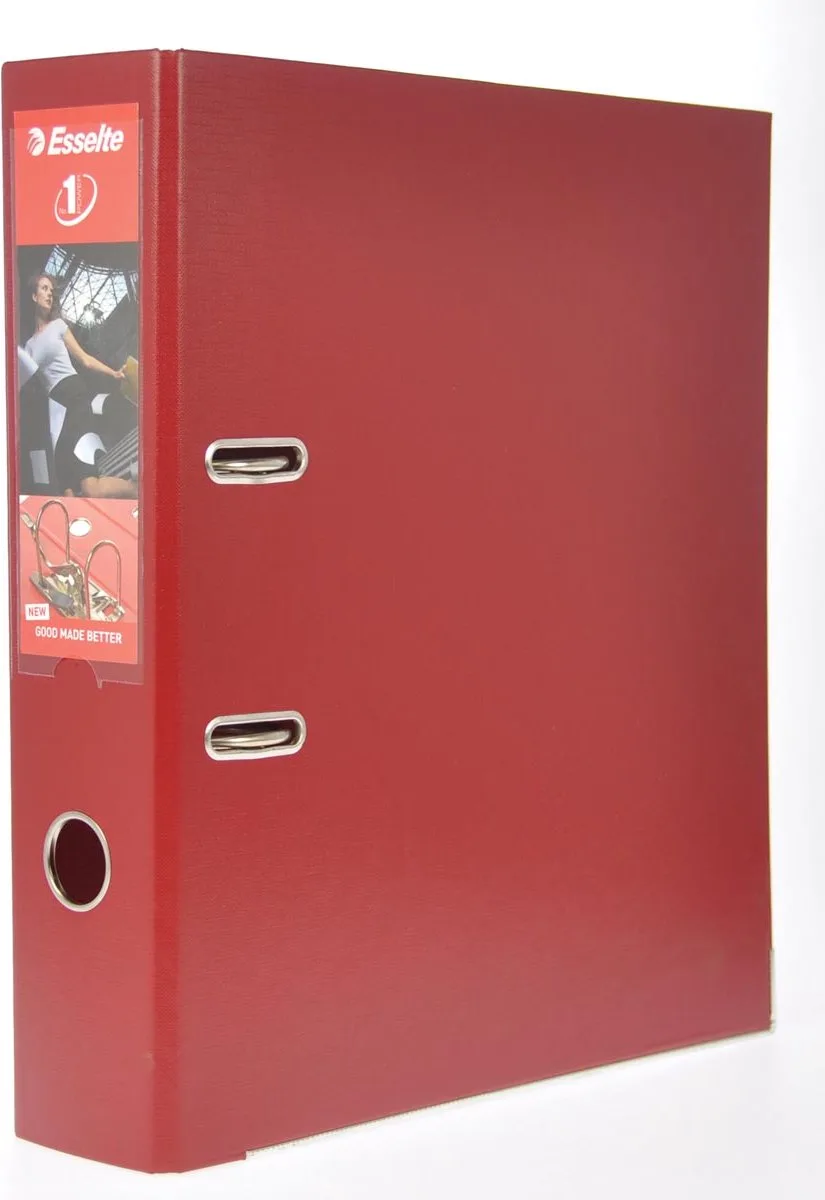 ordner Power N°1 rug van 7,5 cm 10 stuks von Esselte in Bordeaux – Produktfoto