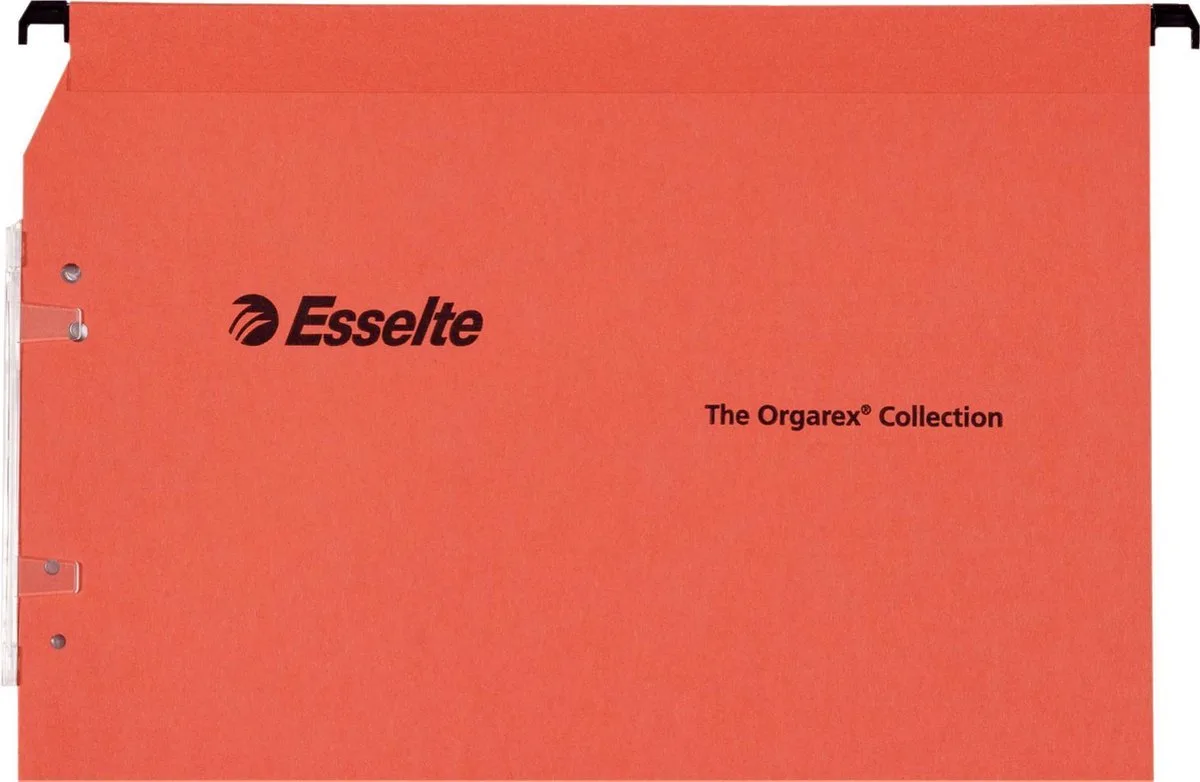 Orgarex Dual Laterale Hangmap - A4 - 25 stuks - 21627 fra Esselte i Orange – produktbillede