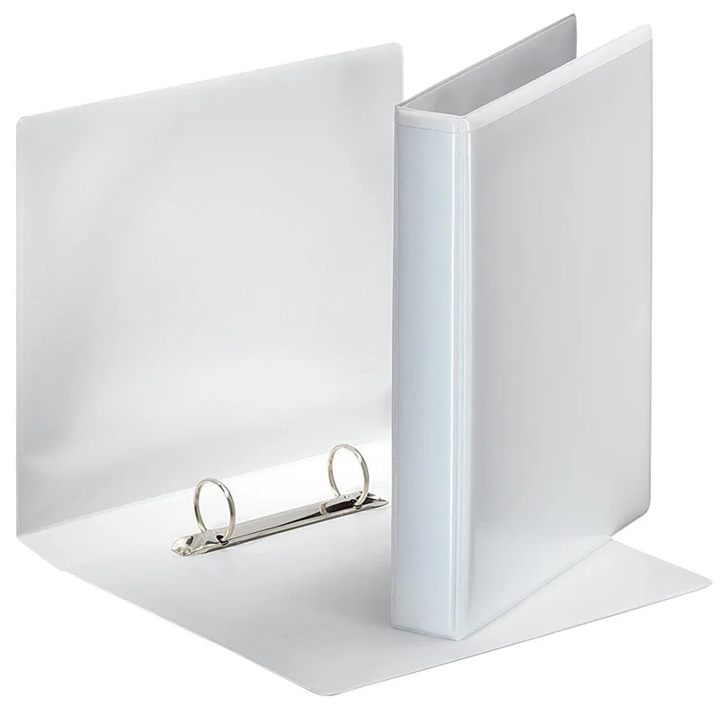 personaliseerbare ringmap PP voor ft A5 rug van 4,7 cm, 2 D-ringen van 25 mm, wit de Esselte – photo produit