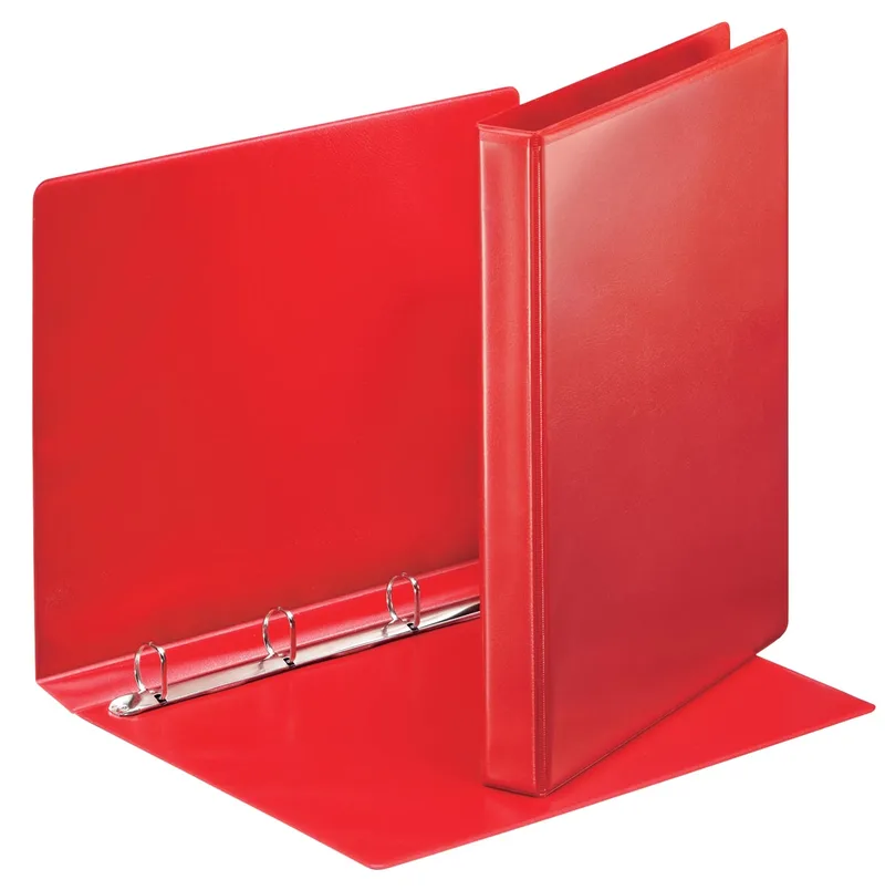 personaliseerbare ringmap, rug van 3,8 cm, 4 D-ringen van 20 mm, rood by Esselte – product photo