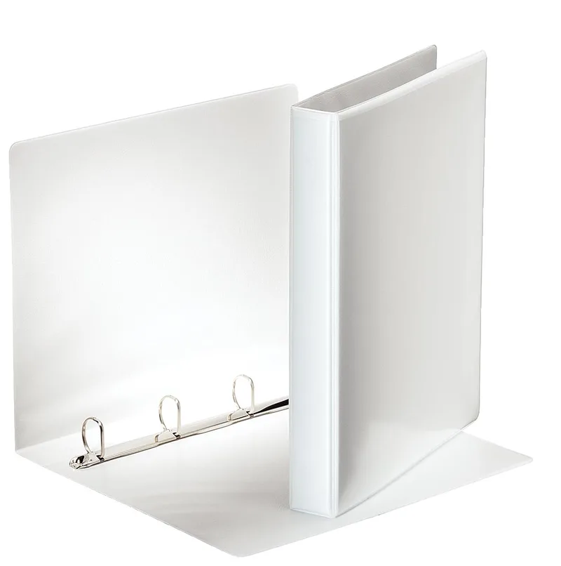 personaliseerbare ringmap, rug van 4,4 cm, 4 D-ringen van 25 mm, wit by Esselte – product photo