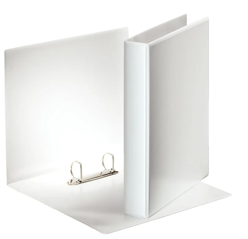 personaliseerbare ringmap, rug van 5,1 cm, 2 D-ringen 30 mm, wit de Esselte – photo produit