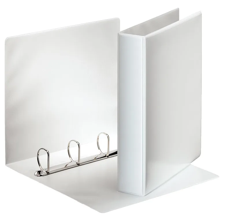 personaliseerbare ringmap, rug van 6,2 cm, 4 D-ringen van 40 mm, wit van Esselte – productfoto