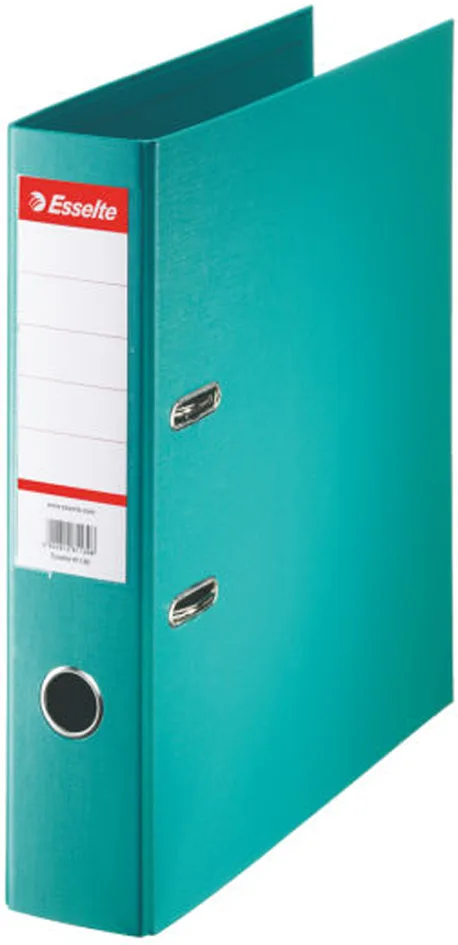 Plastik-Ordner Standard, DIN A4, 75 mm, türkis by Esselte – product photo