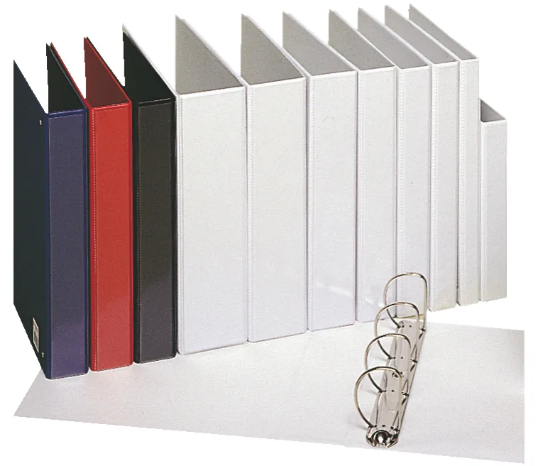 Präsentations-Ringbuch Essentails, A4, weiß, 4D-Ring van Esselte – productfoto