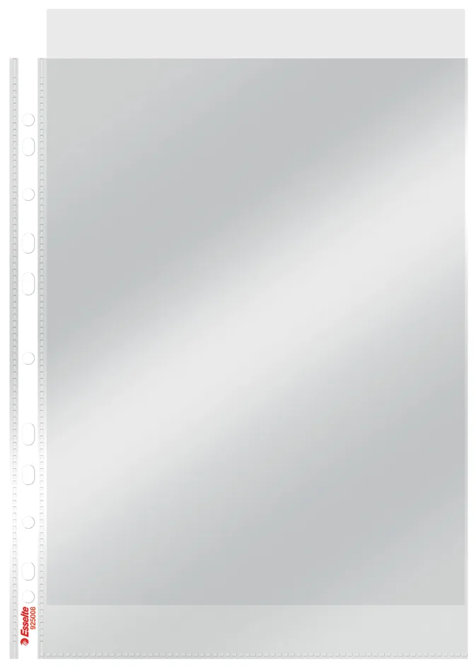 Prospekthülle Standard, A4, PP, glasklar, 0,08 mm van Esselte – productfoto