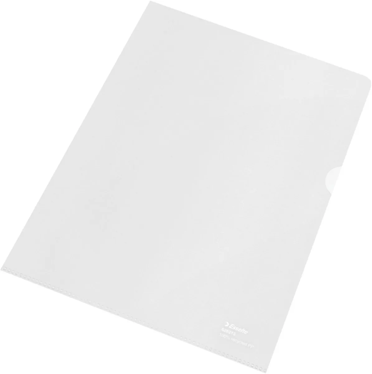 Recycle Zichtmap A4 - 100 micron - 20 stuks von Esselte in Transparent – Produktfoto