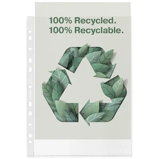 Showtas Esselte Recycle PP A4 100µ 11-gaats 50 stuks de Esselte – photo produit 4 sur 6