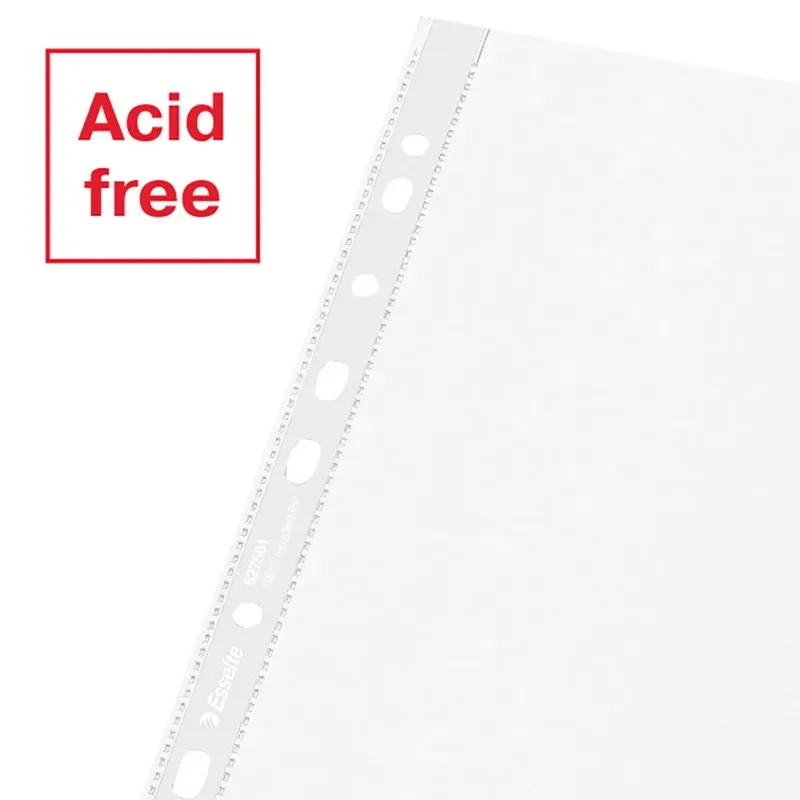 Showtas Esselte Recycle PP A4 100µ 11-gaats 50 stuks de Esselte – photo produit 5 sur 6