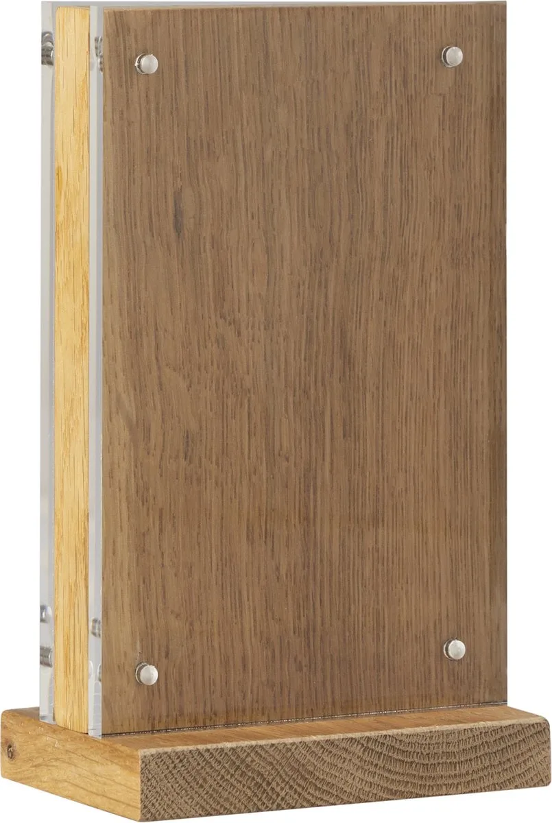 Kaarthouder Europel - Acryl - Magneet - A6 - 10,5 x 14,8 cm de Europel en Hout – photo produit