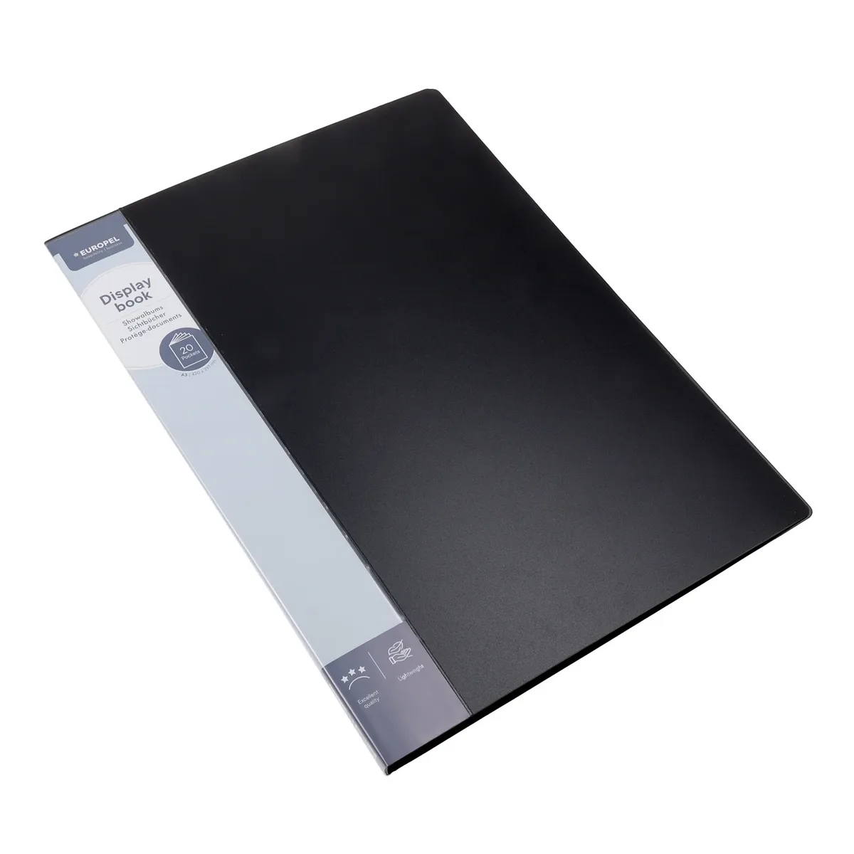 Showmap europel deluxe a3 20tas antraciet | 15 stuks by Europel – product photo