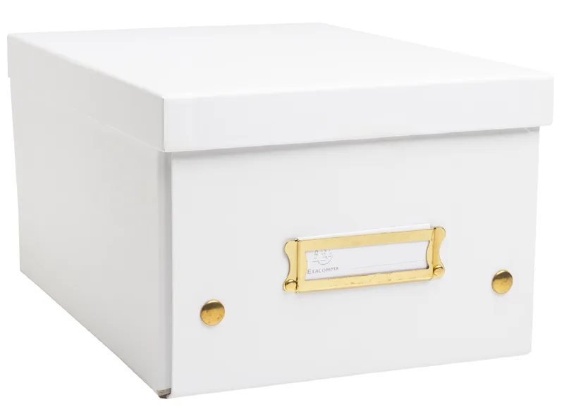 Ablagebox Neo Deco, DIN A5+, weiß fra Exacompta – produktbillede