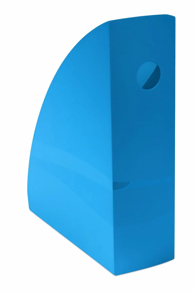 Archiefdoos - Polystyreen - 6 Stuks - 82x266x305mm fra Exacompta i Blå – produktbillede