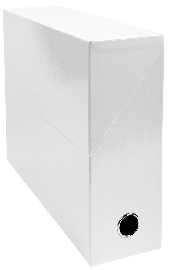 Archivbox Iderama, Karton, 90 mm, weiß de Exacompta – photo produit