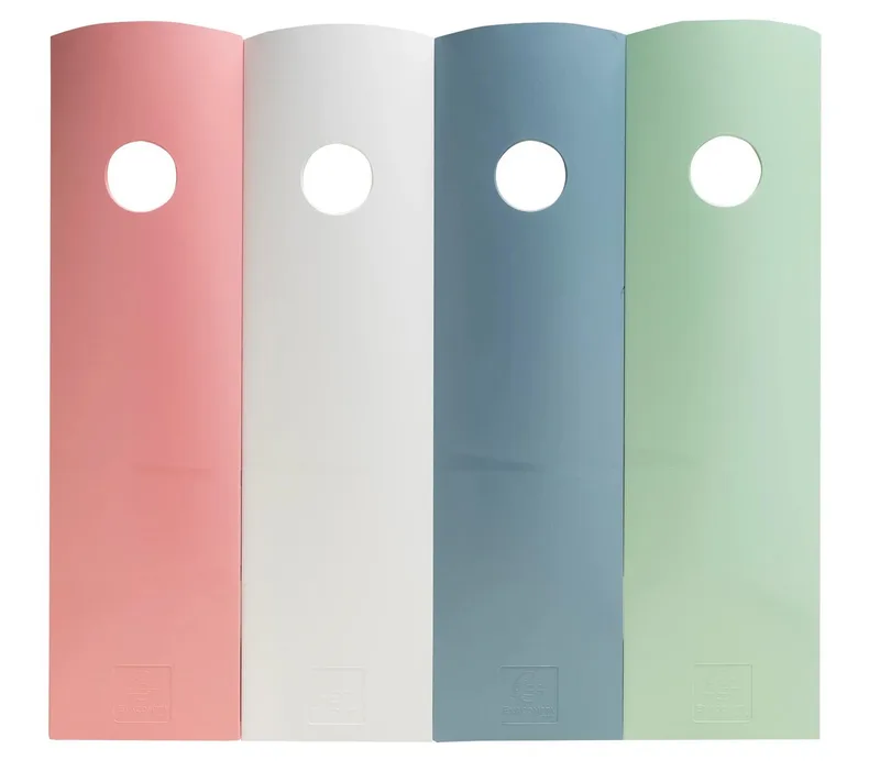 Aufbewahrungsbox Set mit 4 Stehsammlern Mag-Cube AutentiK Farben sortiert 182303SETD, Stehsammler van Exacompta in Meerkleurig – productfoto