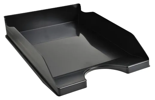 Briefablage ECOTRAY, DIN A4+, schwarz fra Exacompta – produktbillede