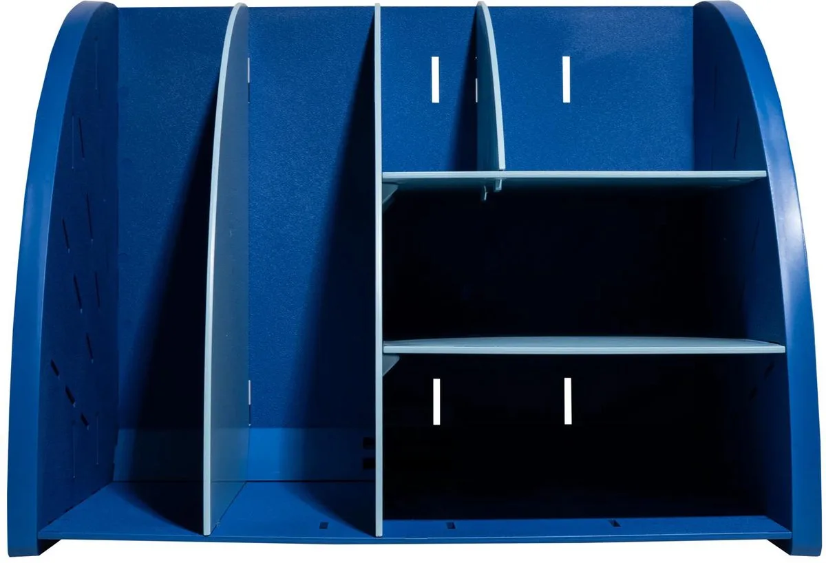 Bureau organizer The Organizer Bee Blue - 394202D von Exacompta in Marineblauw, Hellblau – Produktfoto