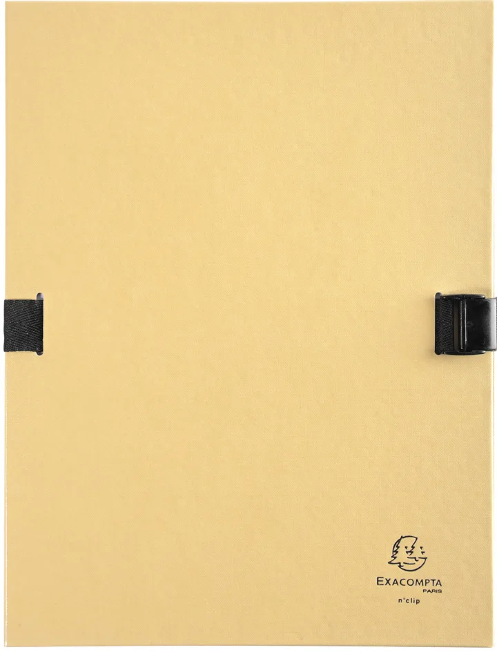 Dokumentenmappe N, CLIP, DIN A4, beige by Exacompta – product photo