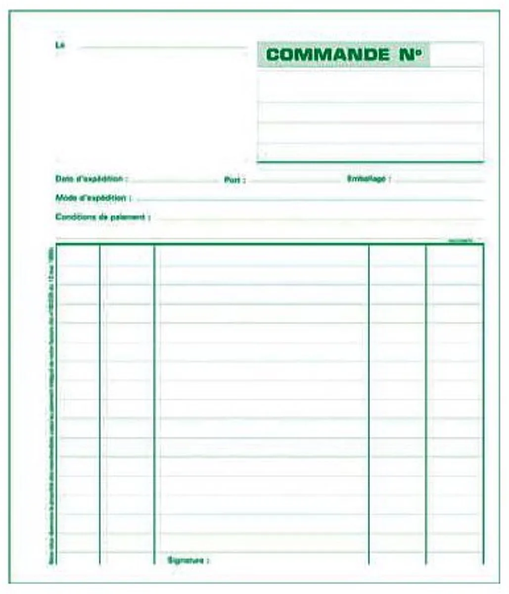 Doorschrijfpapier bestellingen 29,7x21cm 50 zelfkopiërend papier dupli - - 13108E van Exacompta – productfoto