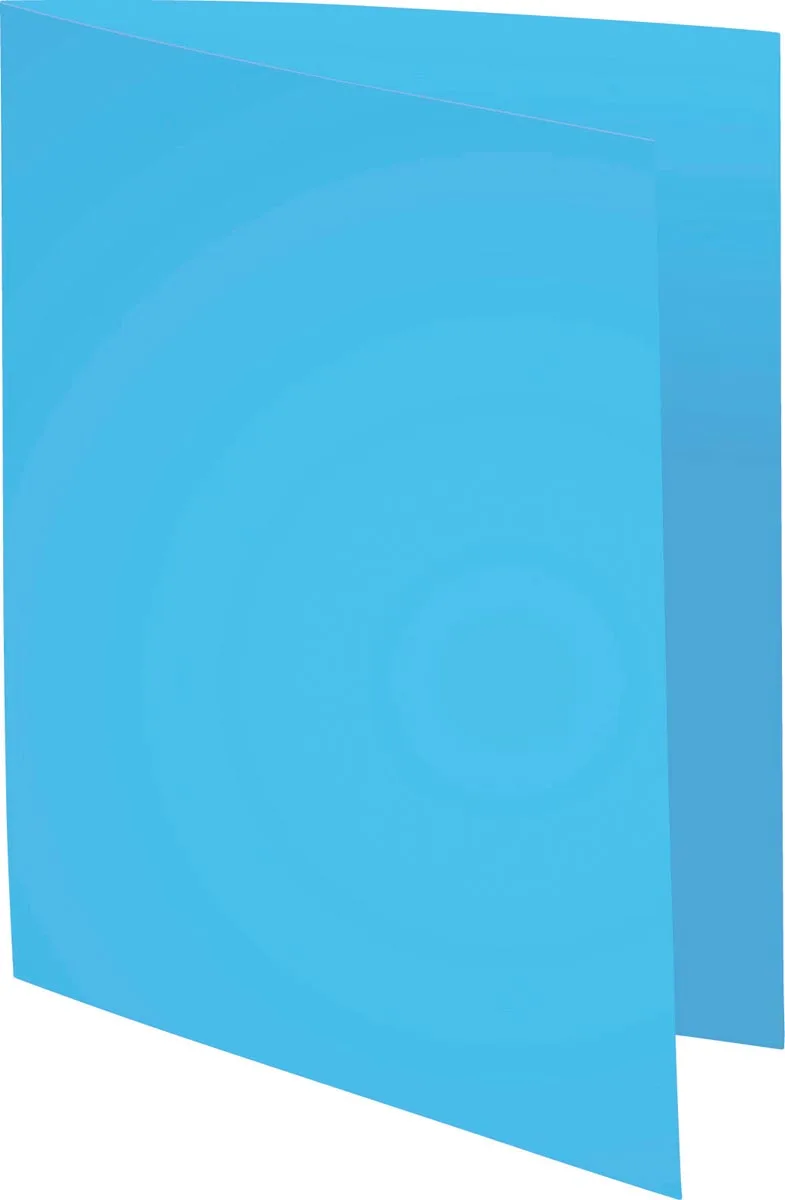 dossiermap Forever 180, ft A4, pak van 100, felblauw van Exacompta – productfoto