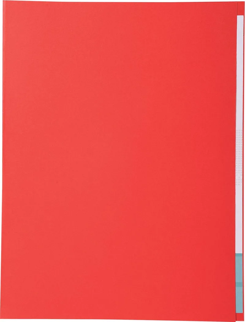 dossiermap Forever met zichtrand, ft A4, pak van 100, rood de Exacompta – photo produit