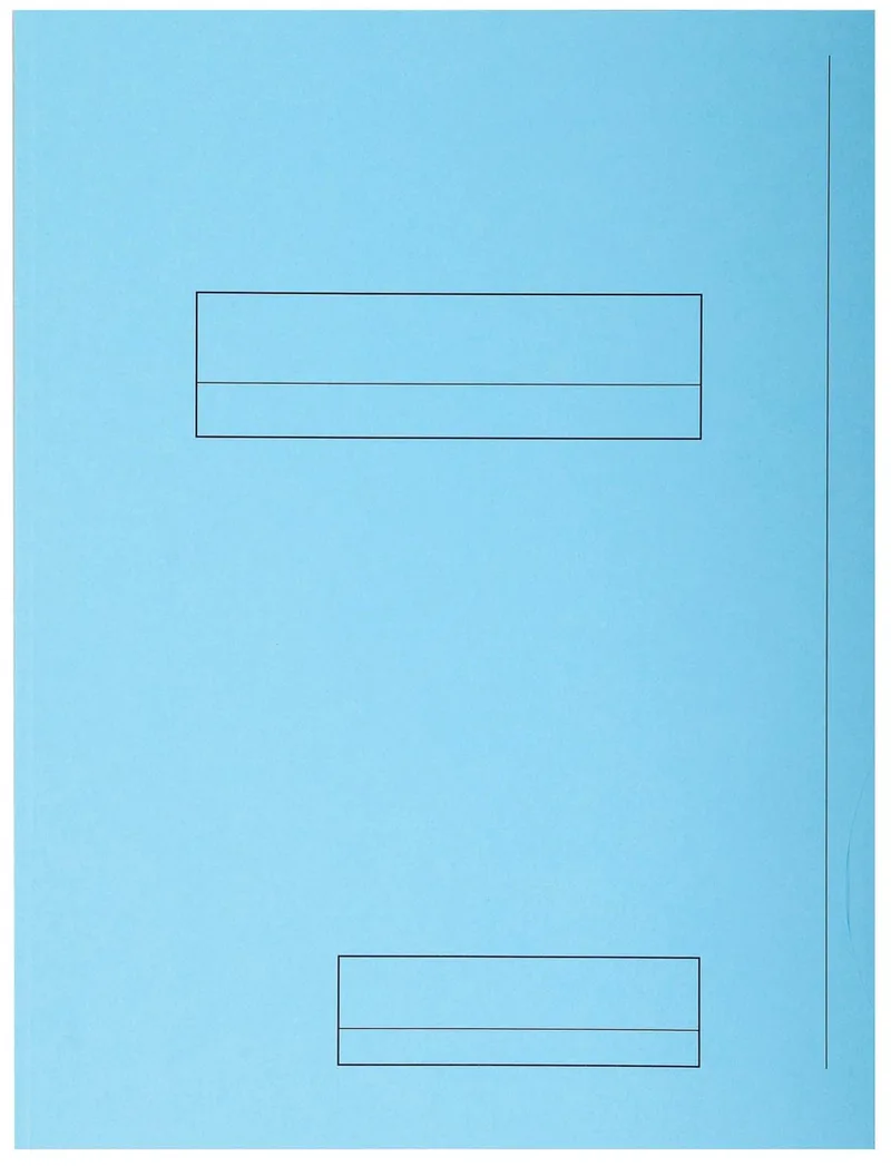 dossiermap Super 210, pak van 50 stuks, blauw van Exacompta – productfoto