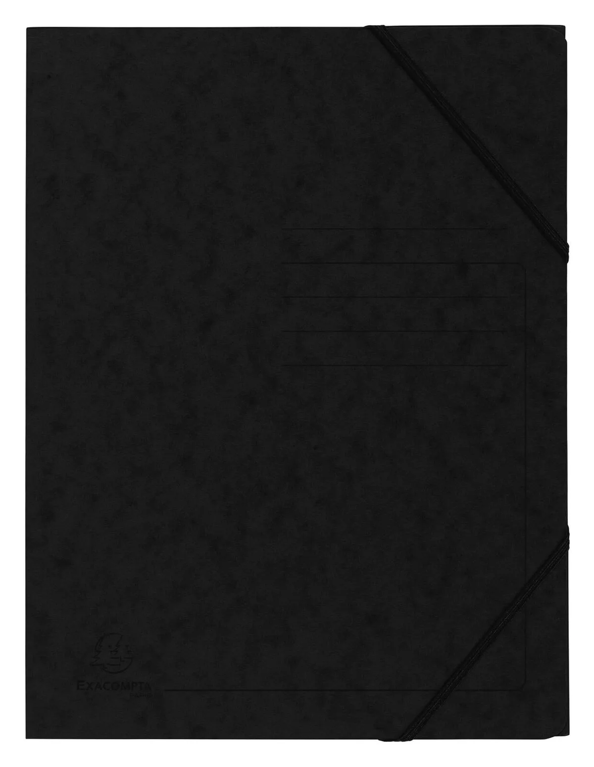Eckspanner DIN A4 schwarz de Exacompta – photo produit