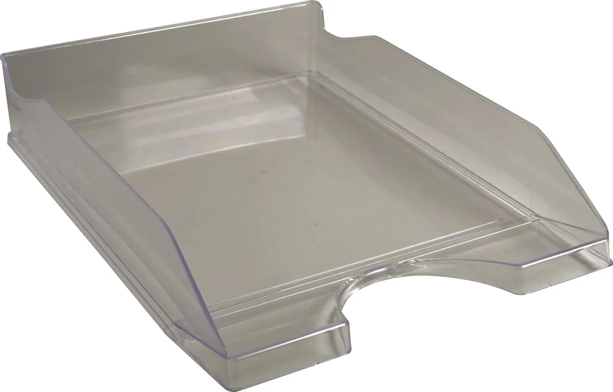 Exacompta 10x Brievenbak ECOTRAY - 12327D de Exacompta en Transparent grijs – photo produit